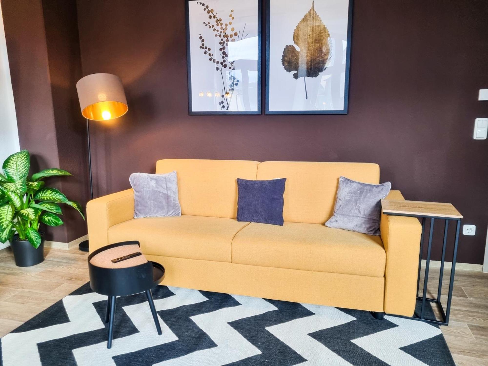 Maremar - Design Maisonette Altstadt - 4 Pers - 57Qm - Luxus Boxspringbett - Kueche - Arbeitsplatz - Privater Parkplatz Greiz Esterno foto