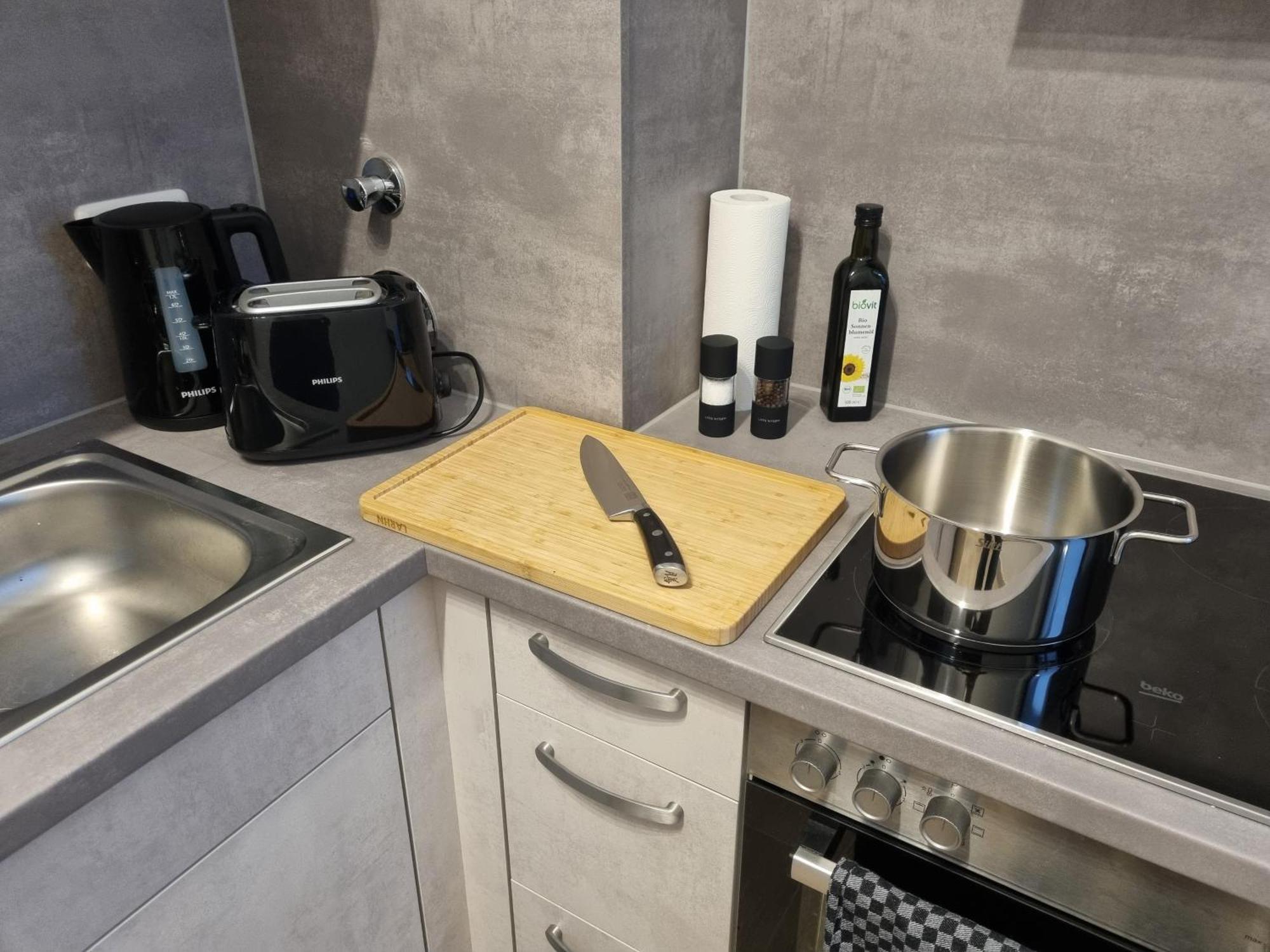 Maremar - Design Maisonette Altstadt - 4 Pers - 57Qm - Luxus Boxspringbett - Kueche - Arbeitsplatz - Privater Parkplatz Greiz Esterno foto